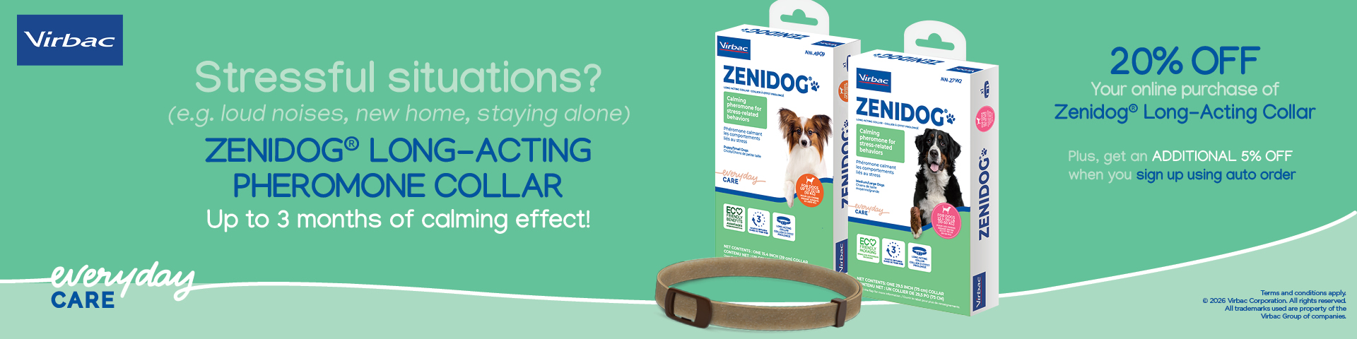 Picture for category Save 20% off Zenidog long-acting collars 
